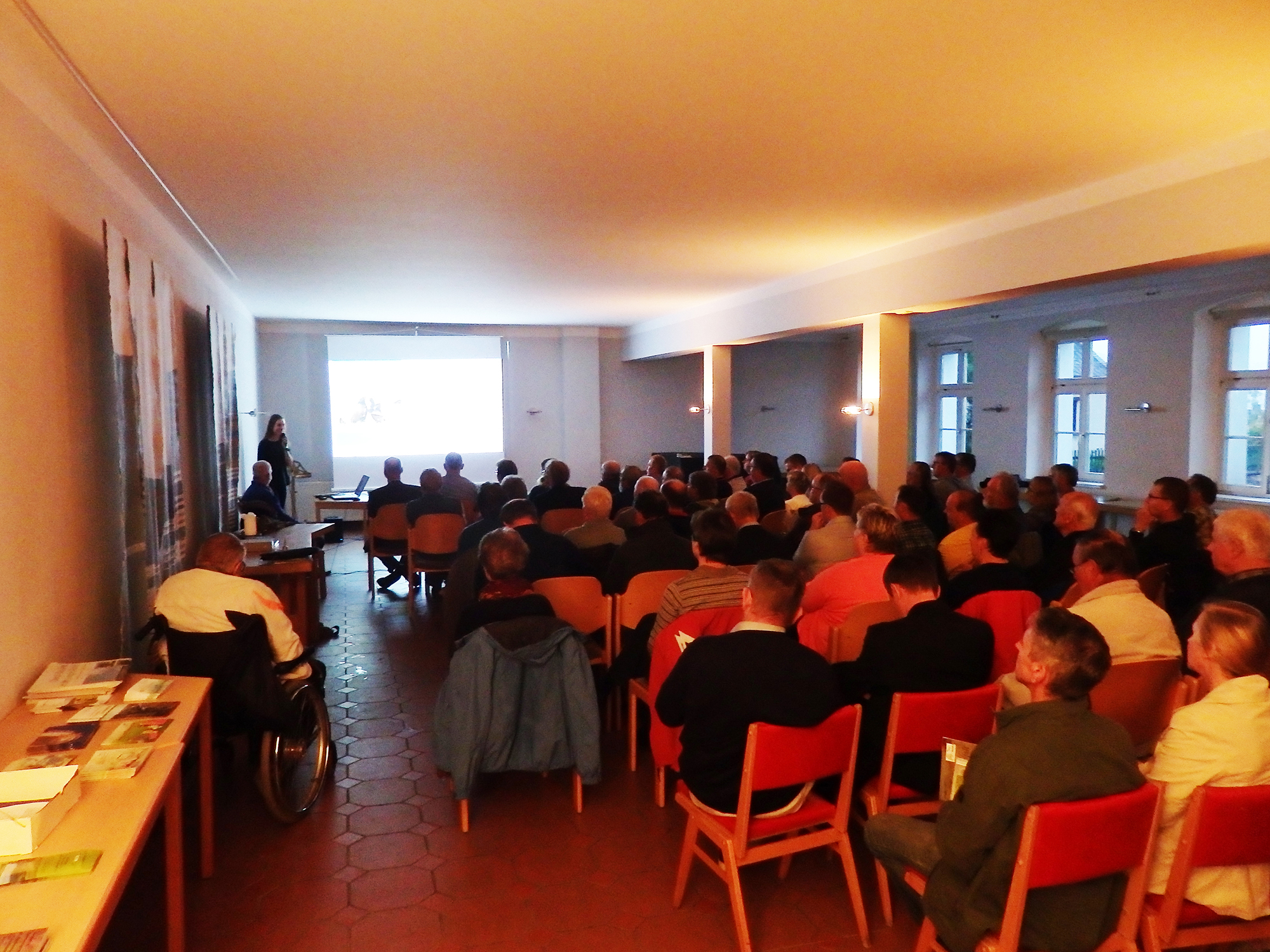 Veranstaltung im Kirchgemeindehaus in Schneeberg, Foto: LPV